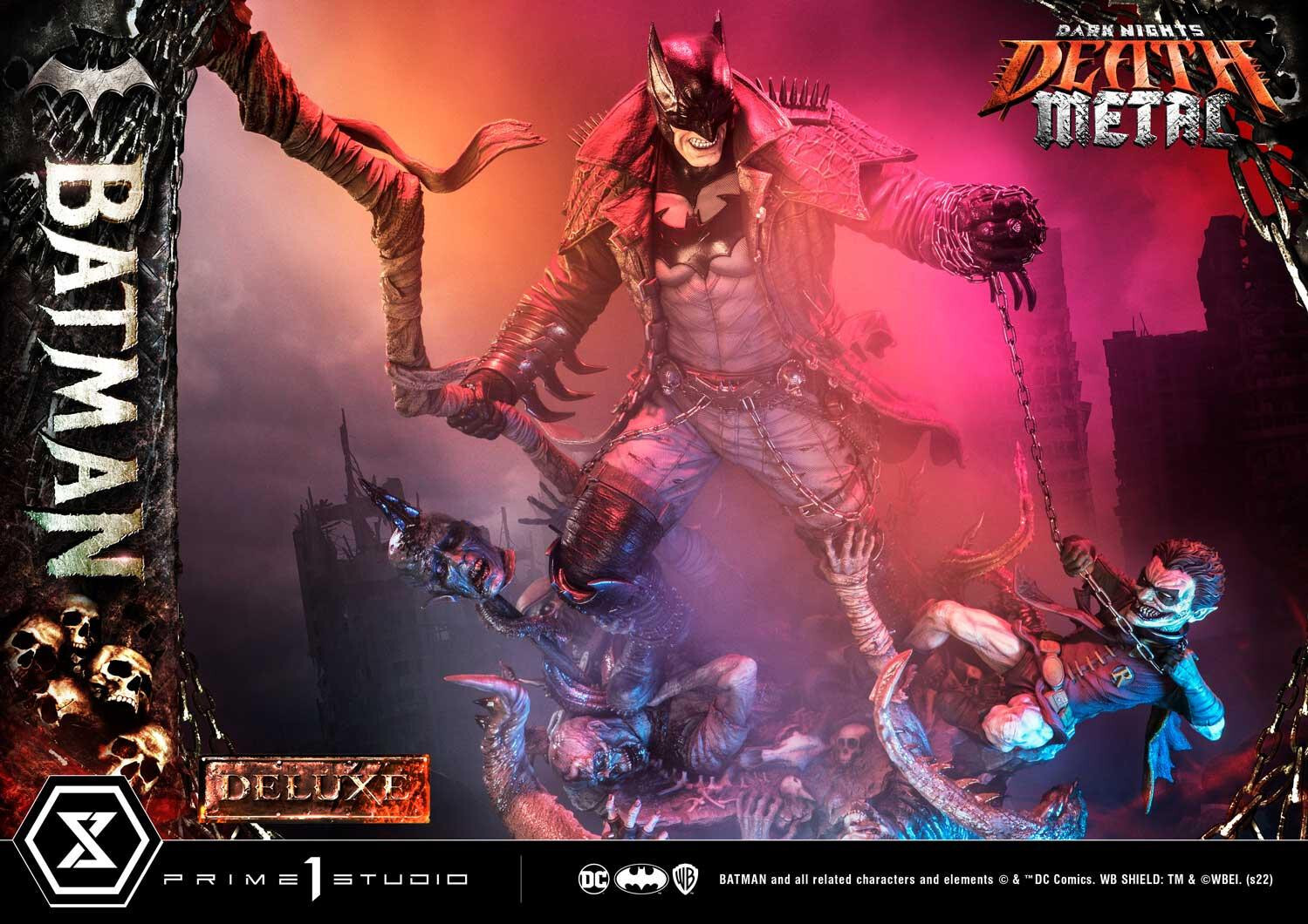 Dark Nights: Death Metal - Batman - Robins - Museum Masterline Series  (MMDCMT-09DXS) - 1/3 - DX Bonus Version (Prime 1 Studio) photo 43