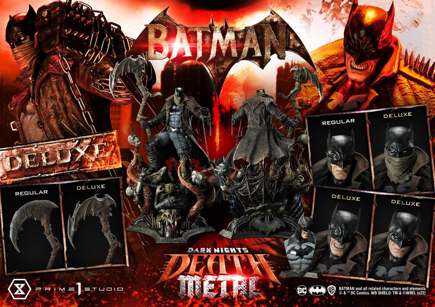 Dark Nights: Death Metal - Batman - Robins - Museum Masterline Series  (MMDCMT-09DXS) - 1/3 - DX Bonus Version (Prime 1 Studio) photo 75