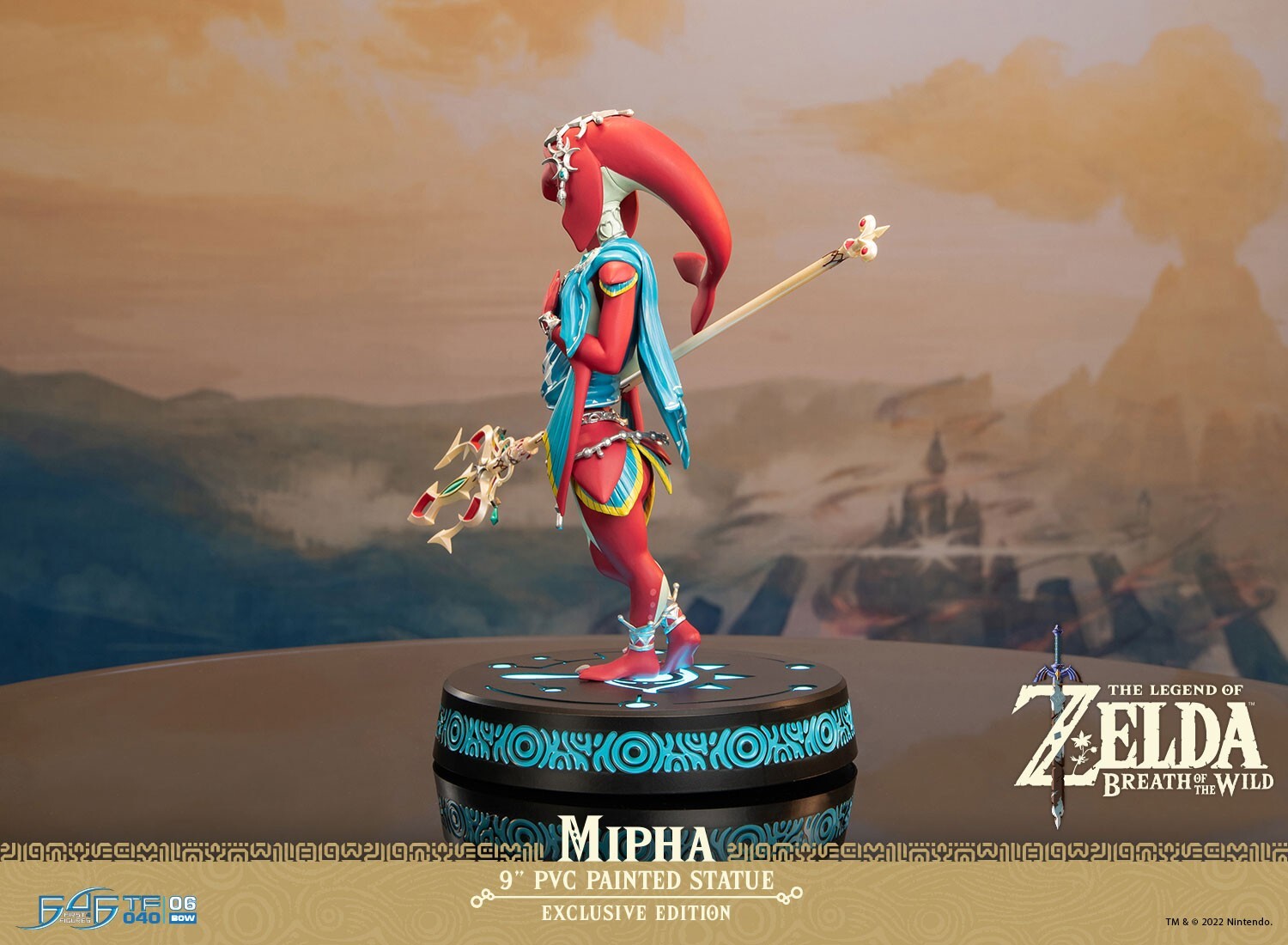 Zelda no Densetsu: Breath of the Wild - Mipha - Light-Up Figure - True Form - Exclusive Edition (First 4 Figures) photo 4