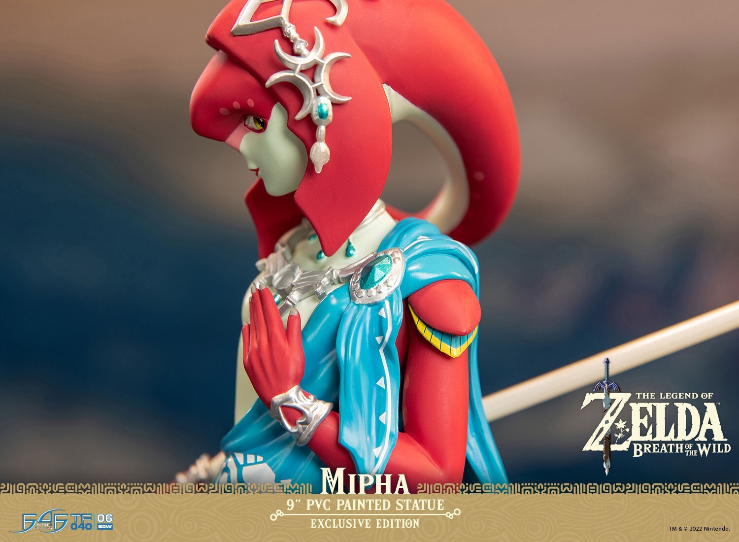 Zelda no Densetsu: Breath of the Wild - Mipha - Light-Up Figure - True Form - Exclusive Edition (First 4 Figures) photo 5