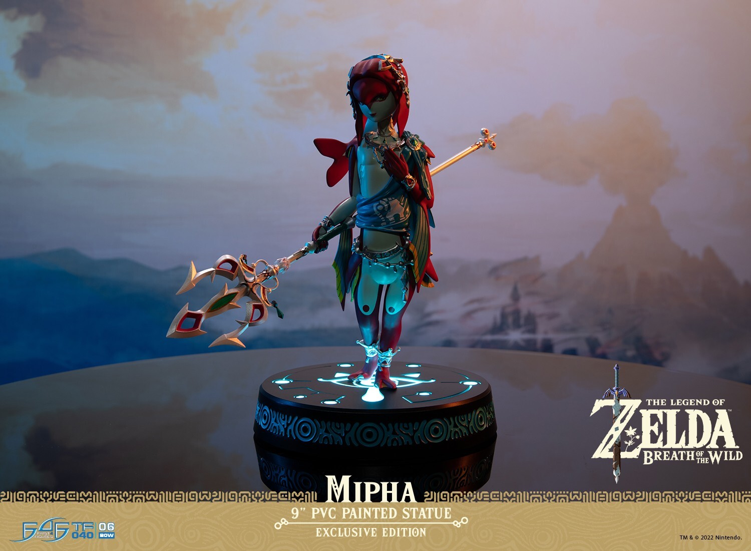 Zelda no Densetsu: Breath of the Wild - Mipha - Light-Up Figure - True Form - Exclusive Edition (First 4 Figures) photo 7
