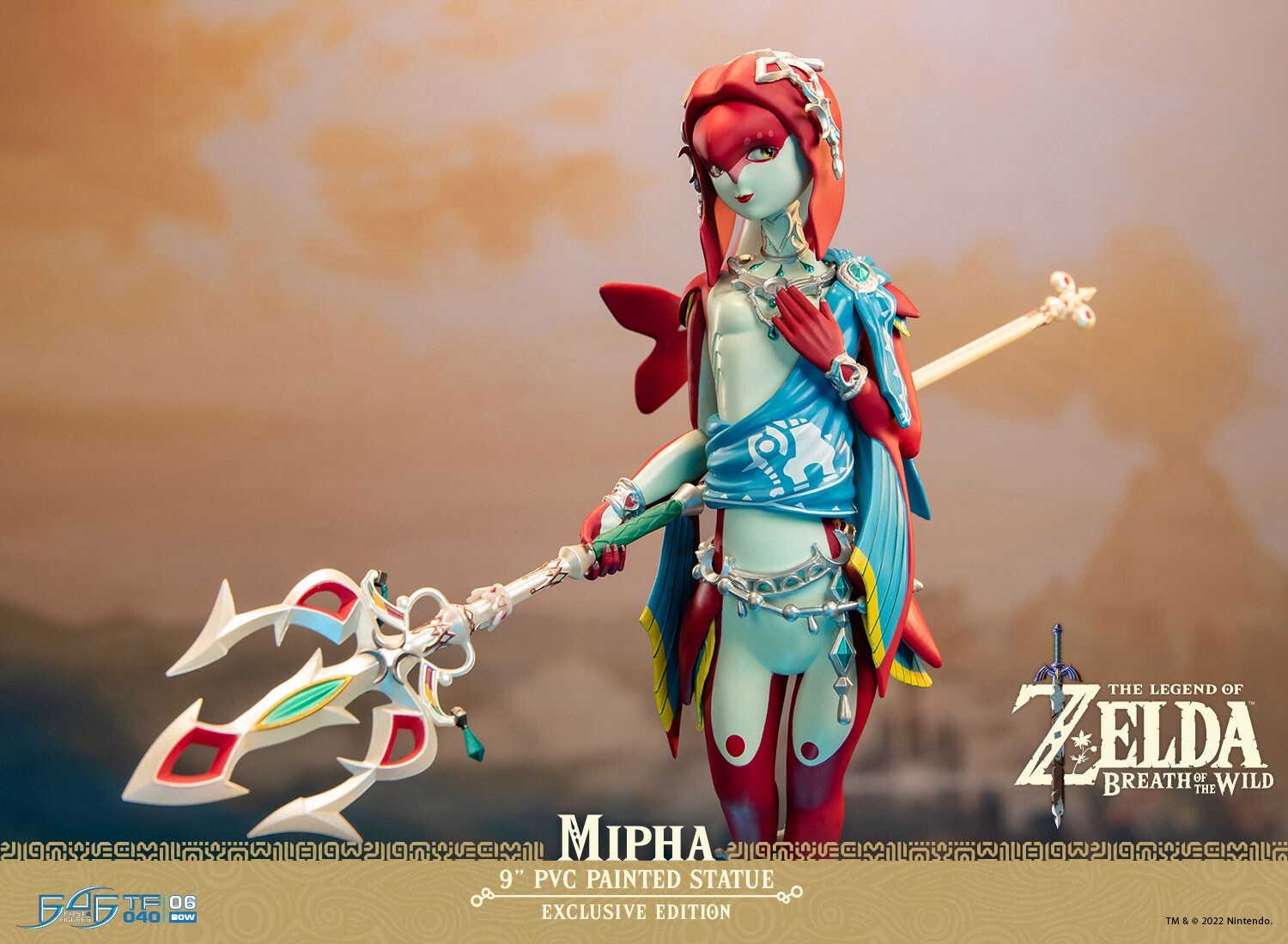 Zelda no Densetsu: Breath of the Wild - Mipha - Light-Up Figure - True Form - Exclusive Edition (First 4 Figures) photo 8