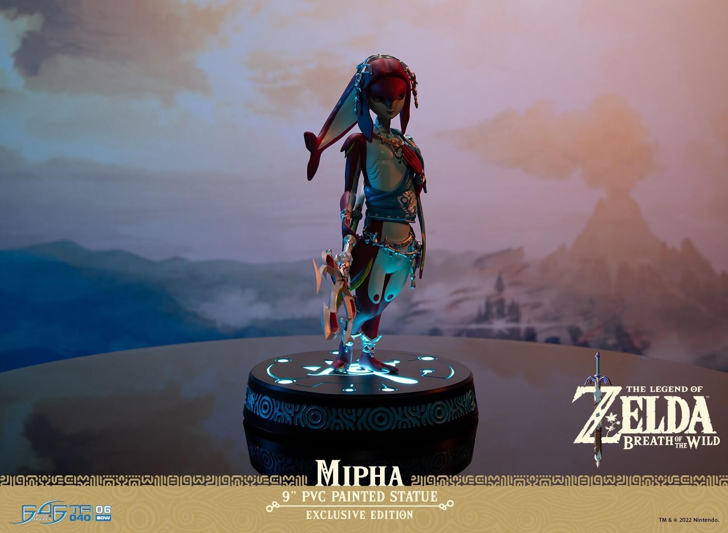 Zelda no Densetsu: Breath of the Wild - Mipha - Light-Up Figure - True Form - Exclusive Edition (First 4 Figures) photo 13