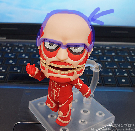 Shingeki no Kyojin - Chou-ougata Kyojin - Nendoroid (#360) (Good Smile Company) photo 43
