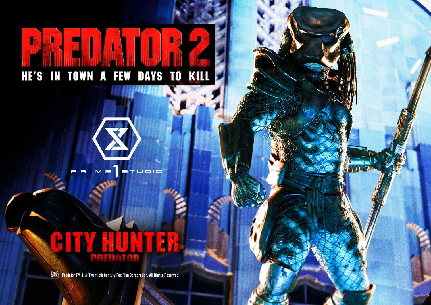 Predator 2 - City Hunter - Museum Masterline Series (MMPR-02DX) - 1/3 - DX Version (Prime 1 Studio) photo 55