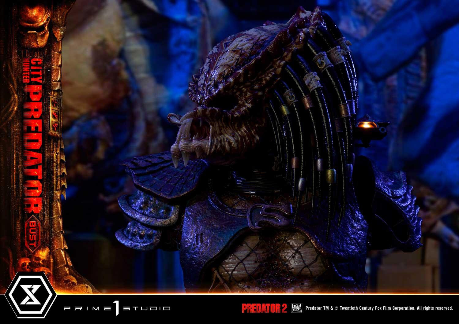 Predator 2 - City Hunter - Bust - Premium Bust (PBPR-05) - 1/3 (Prime 1 Studio) photo 15