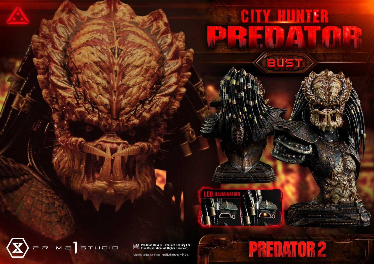 Predator 2 - City Hunter - Bust - Premium Bust (PBPR-05) - 1/3 (Prime 1 Studio) photo 20
