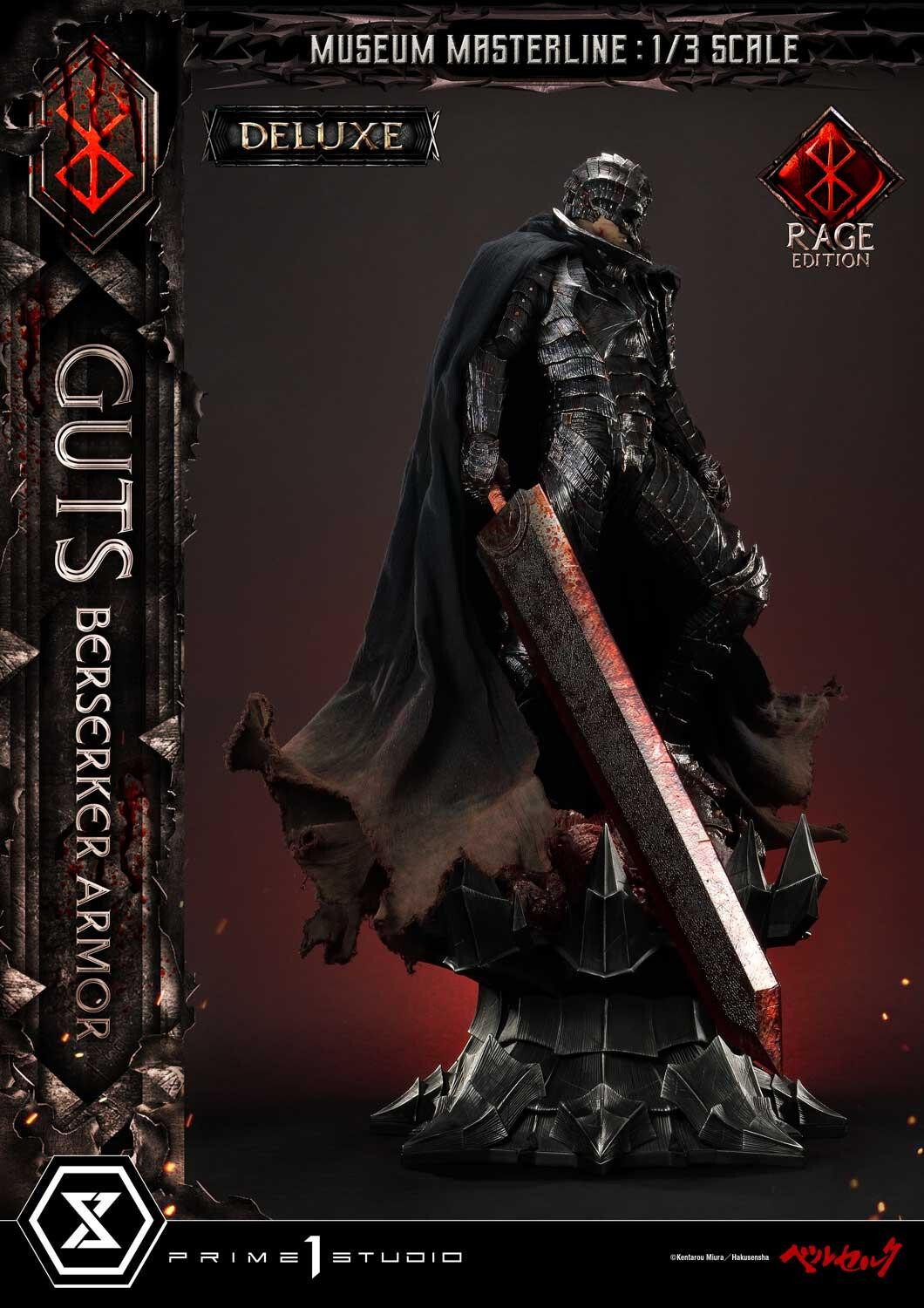 Berserk - Guts - Museum Masterline Series (MMBR-03DXS) - 1/3 - Berserker Armor, Rage Edition, DX Bonus Version (Prime 1 Studio) photo 4