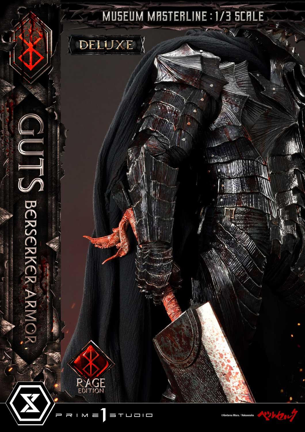 Berserk - Guts - Museum Masterline Series (MMBR-03DXS) - 1/3 - Berserker Armor, Rage Edition, DX Bonus Version (Prime 1 Studio) photo 6