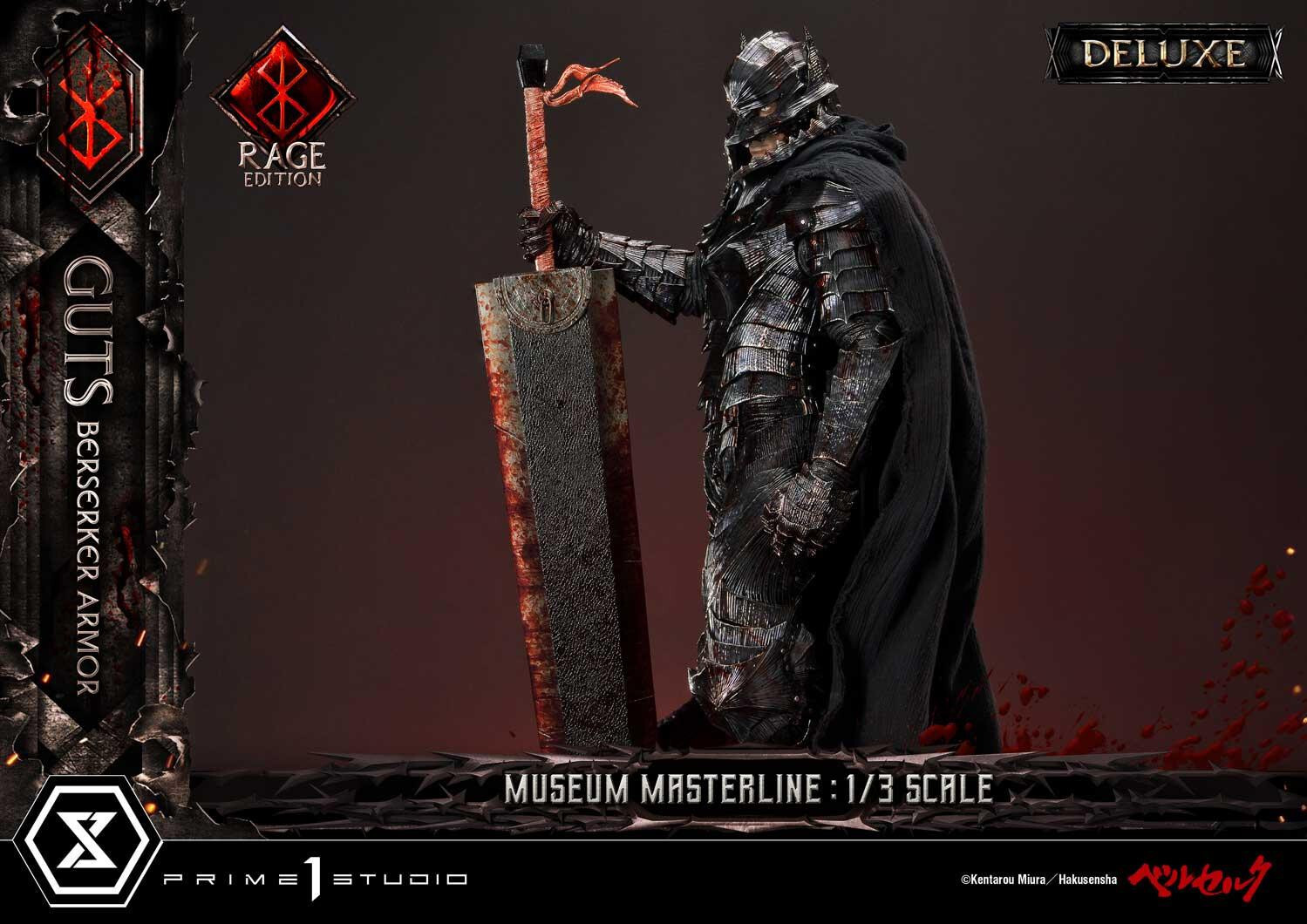 Berserk - Guts - Museum Masterline Series (MMBR-03DXS) - 1/3 - Berserker Armor, Rage Edition, DX Bonus Version (Prime 1 Studio) photo 10