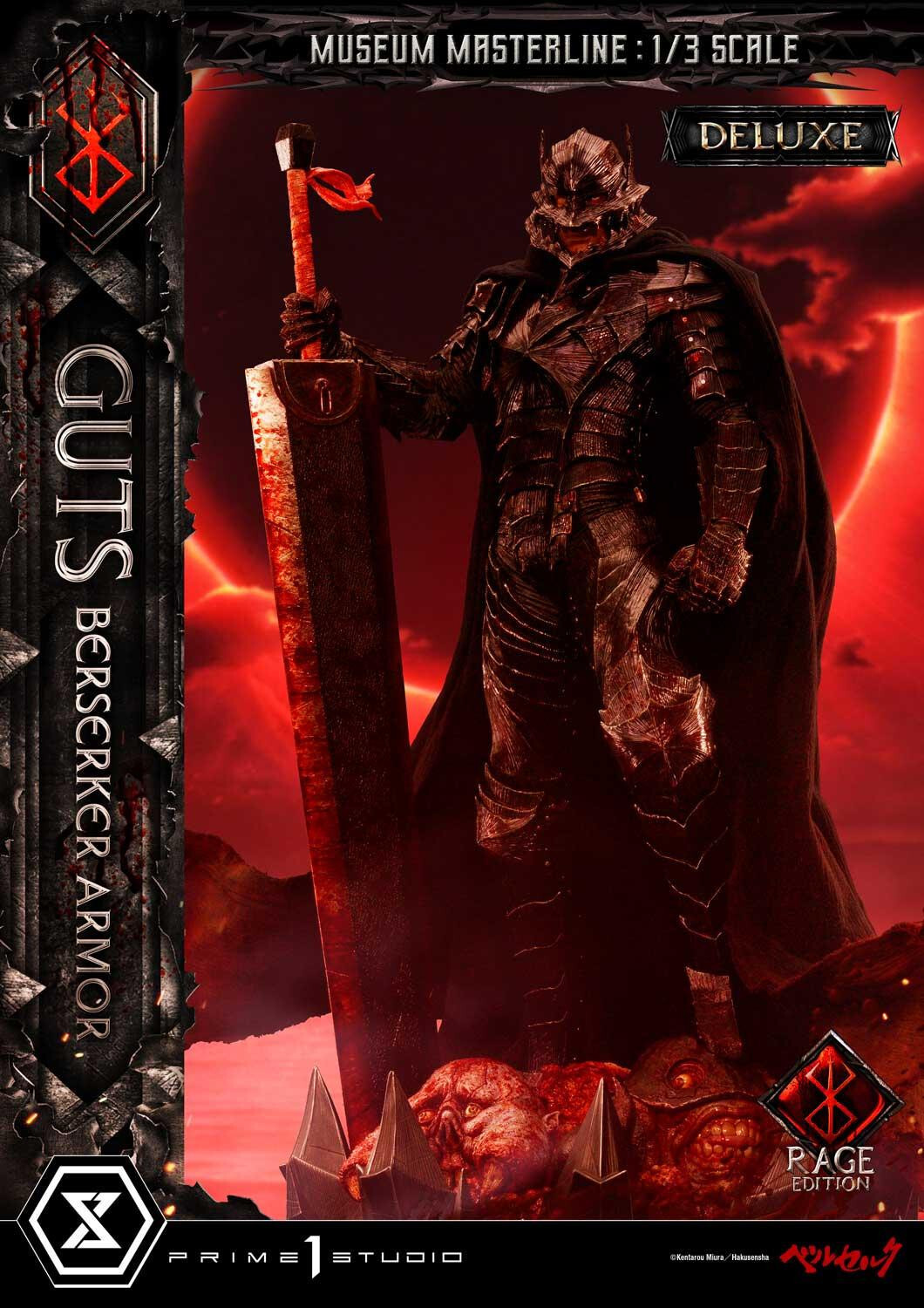 Berserk - Guts - Museum Masterline Series (MMBR-03DXS) - 1/3 - Berserker Armor, Rage Edition, DX Bonus Version (Prime 1 Studio) photo 26