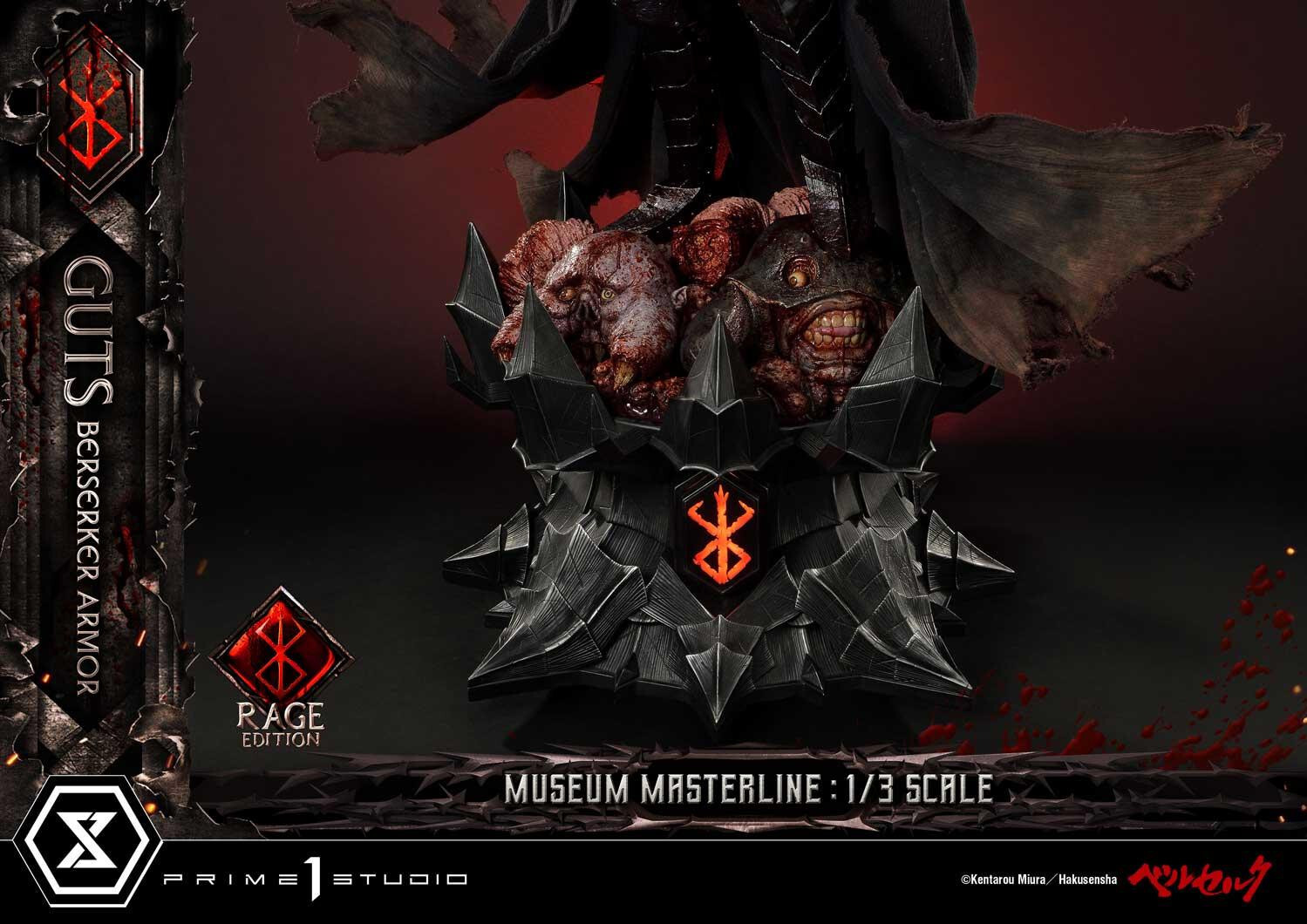 Berserk - Guts - Museum Masterline Series (MMBR-03DXS) - 1/3 - Berserker Armor, Rage Edition, DX Bonus Version (Prime 1 Studio) photo 28