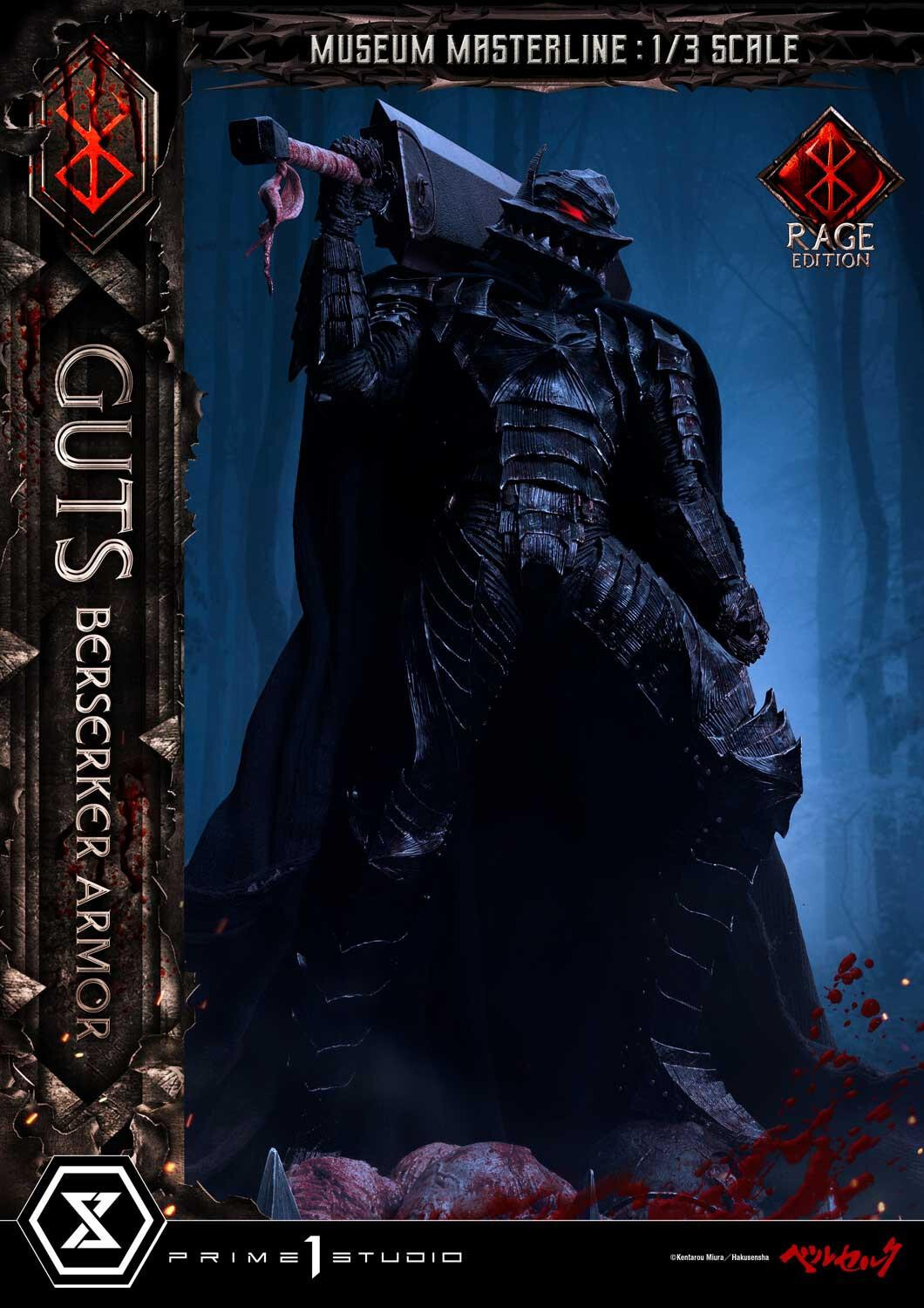 Berserk - Guts - Museum Masterline Series (MMBR-03DXS) - 1/3 - Berserker Armor, Rage Edition, DX Bonus Version (Prime 1 Studio) photo 30