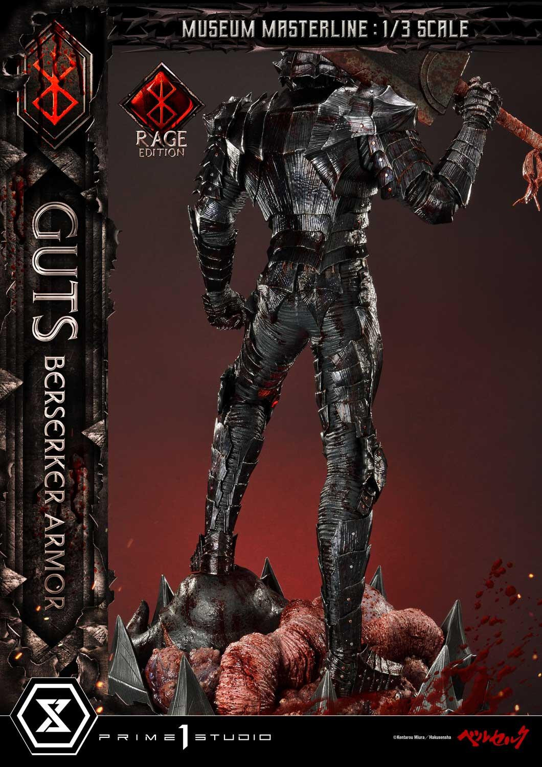 Berserk - Guts - Museum Masterline Series (MMBR-03DXS) - 1/3 - Berserker Armor, Rage Edition, DX Bonus Version (Prime 1 Studio) photo 33
