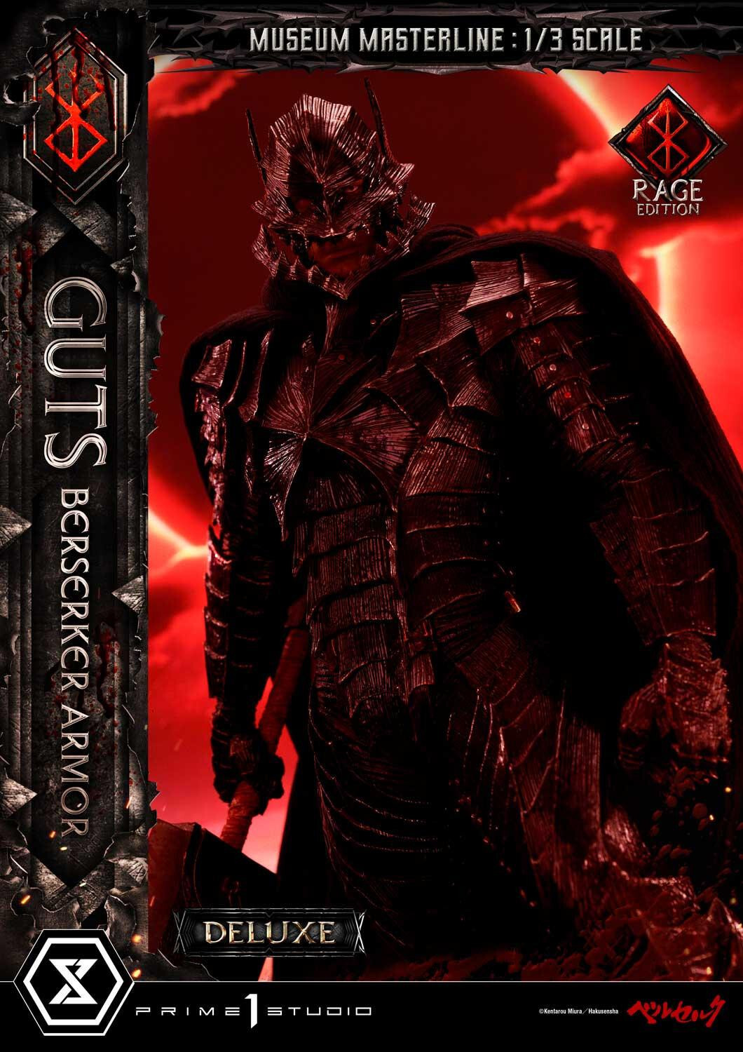Berserk - Guts - Museum Masterline Series (MMBR-03DXS) - 1/3 - Berserker Armor, Rage Edition, DX Bonus Version (Prime 1 Studio) photo 46