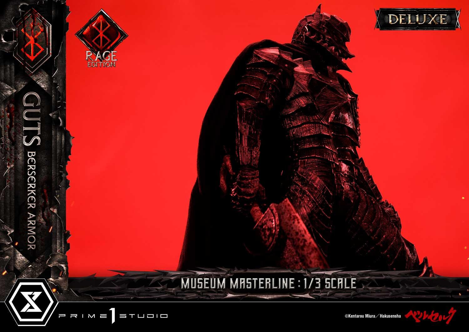 Berserk - Guts - Museum Masterline Series (MMBR-03DXS) - 1/3 - Berserker Armor, Rage Edition, DX Bonus Version (Prime 1 Studio) photo 49