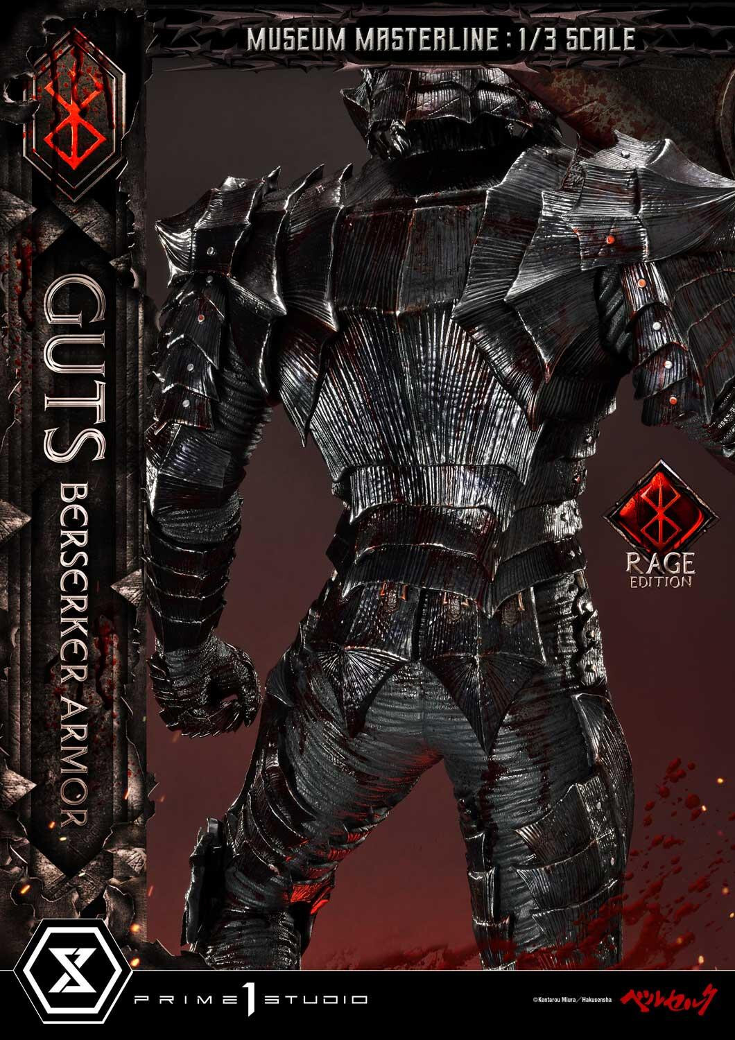Berserk - Guts - Museum Masterline Series (MMBR-03DXS) - 1/3 - Berserker Armor, Rage Edition, DX Bonus Version (Prime 1 Studio) photo 62