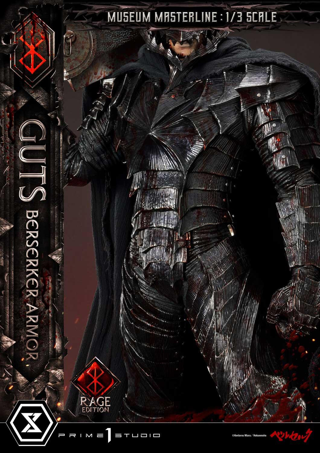 Berserk - Guts - Museum Masterline Series (MMBR-03DXS) - 1/3 - Berserker Armor, Rage Edition, DX Bonus Version (Prime 1 Studio) photo 69