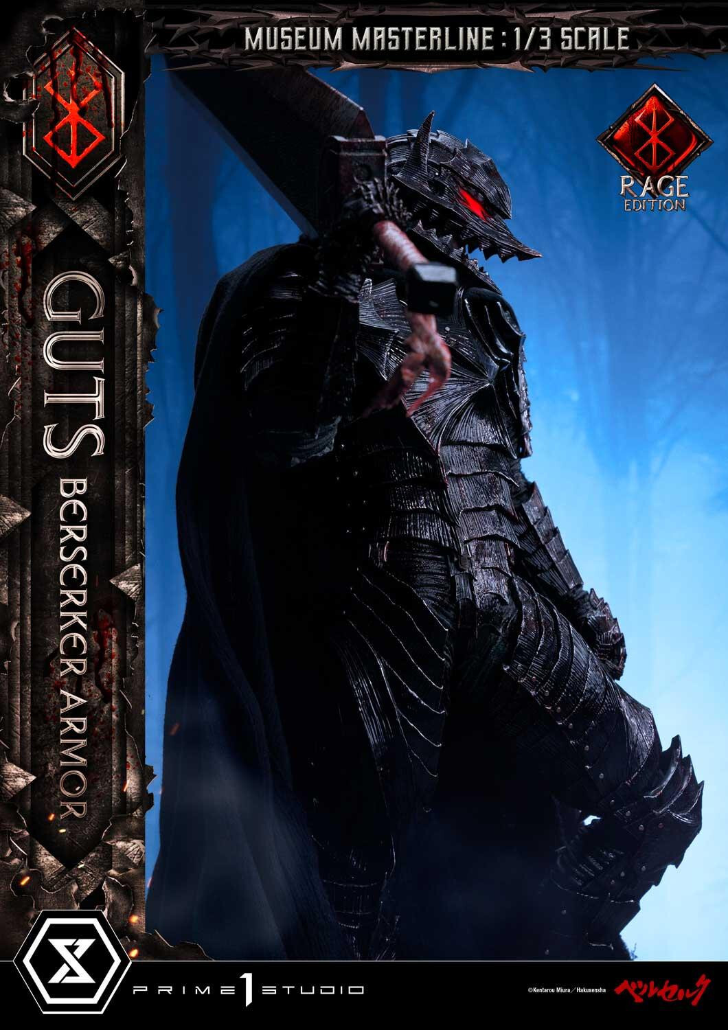 Berserk - Guts - Museum Masterline Series (MMBR-03DXS) - 1/3 - Berserker Armor, Rage Edition, DX Bonus Version (Prime 1 Studio) photo 71
