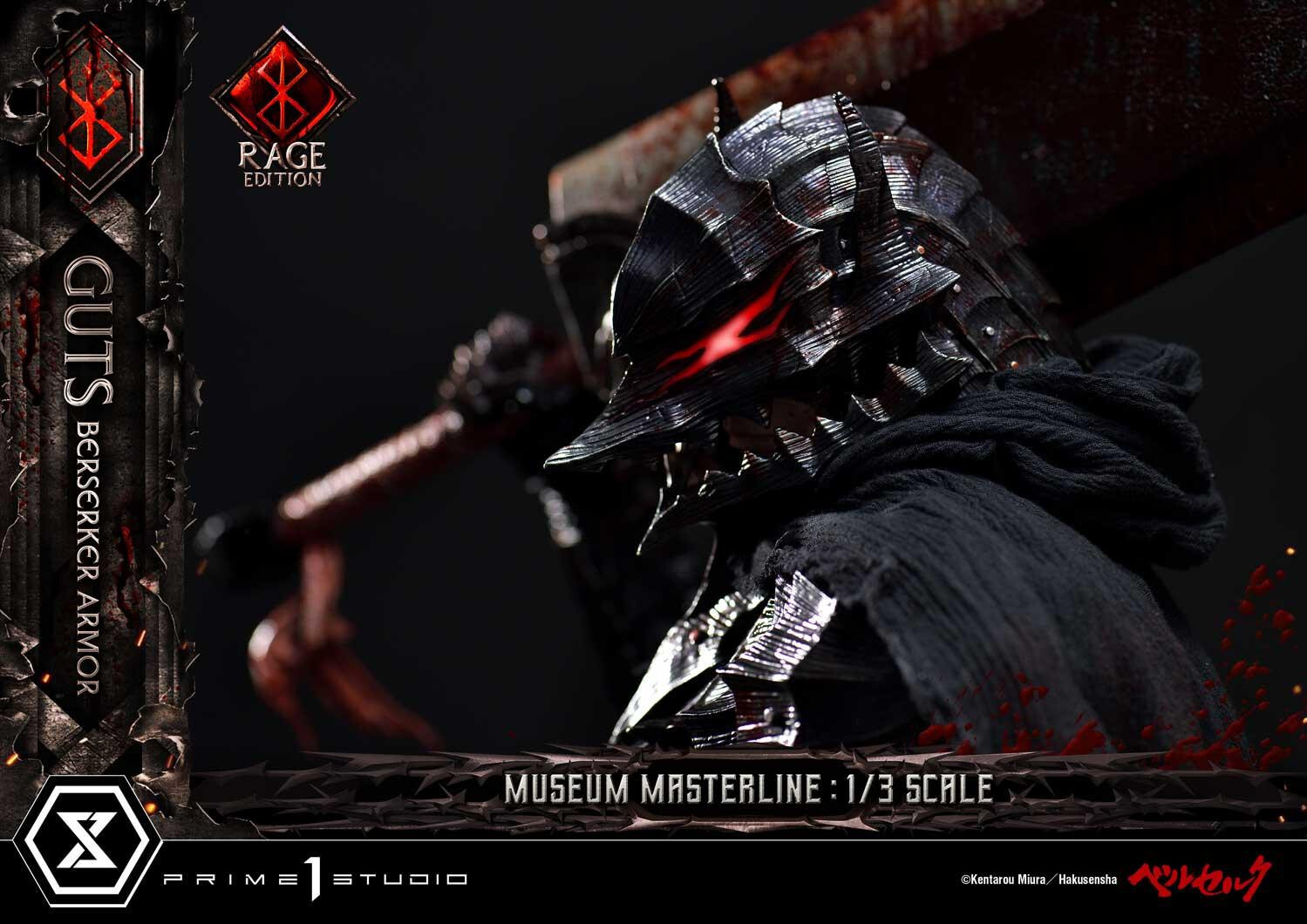 Berserk - Guts - Museum Masterline Series (MMBR-03DXS) - 1/3 - Berserker Armor, Rage Edition, DX Bonus Version (Prime 1 Studio) photo 83