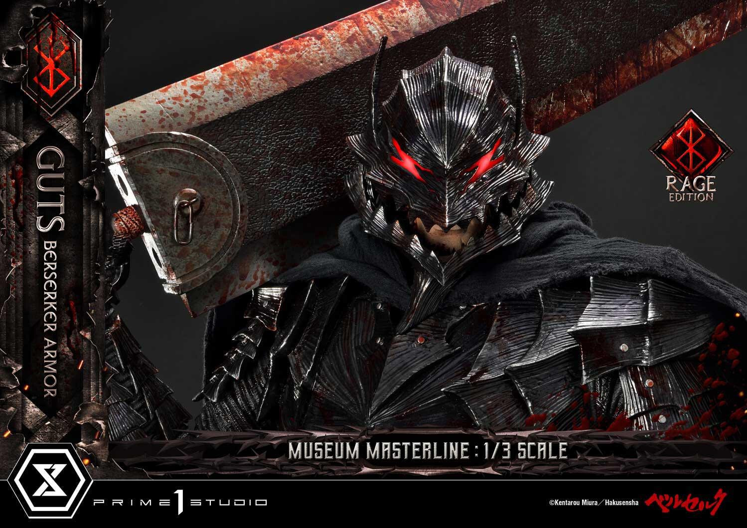 Berserk - Guts - Museum Masterline Series (MMBR-03DXS) - 1/3 - Berserker Armor, Rage Edition, DX Bonus Version (Prime 1 Studio) photo 91