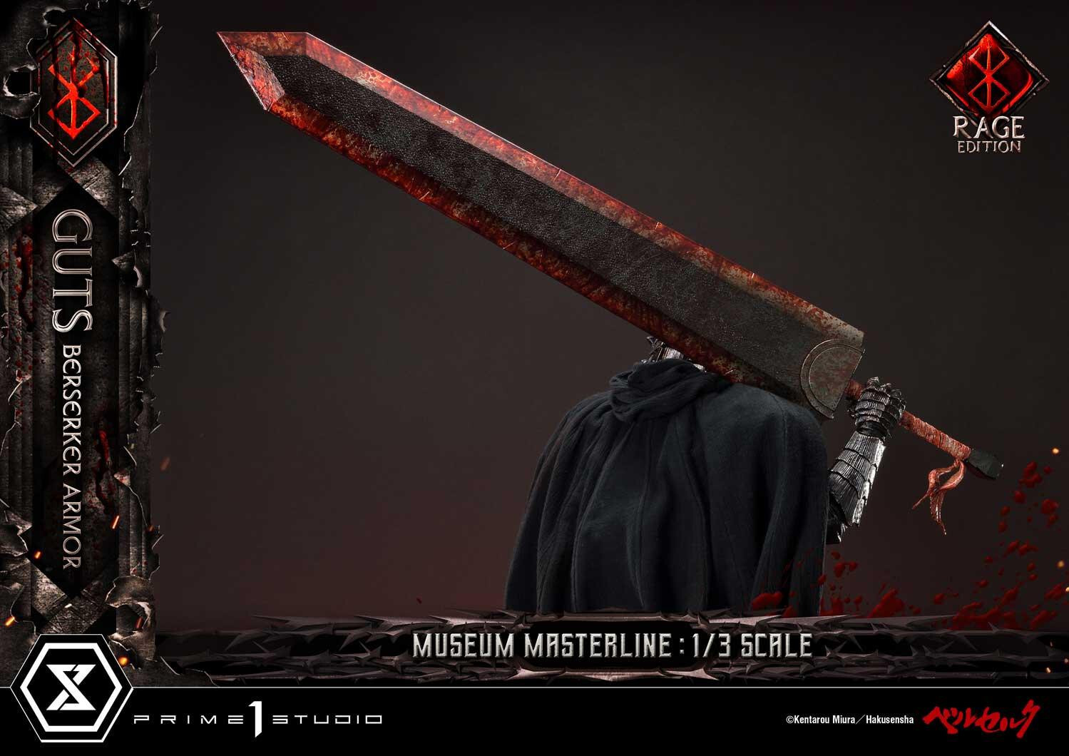 Berserk - Guts - Museum Masterline Series (MMBR-03DXS) - 1/3 - Berserker Armor, Rage Edition, DX Bonus Version (Prime 1 Studio) photo 92