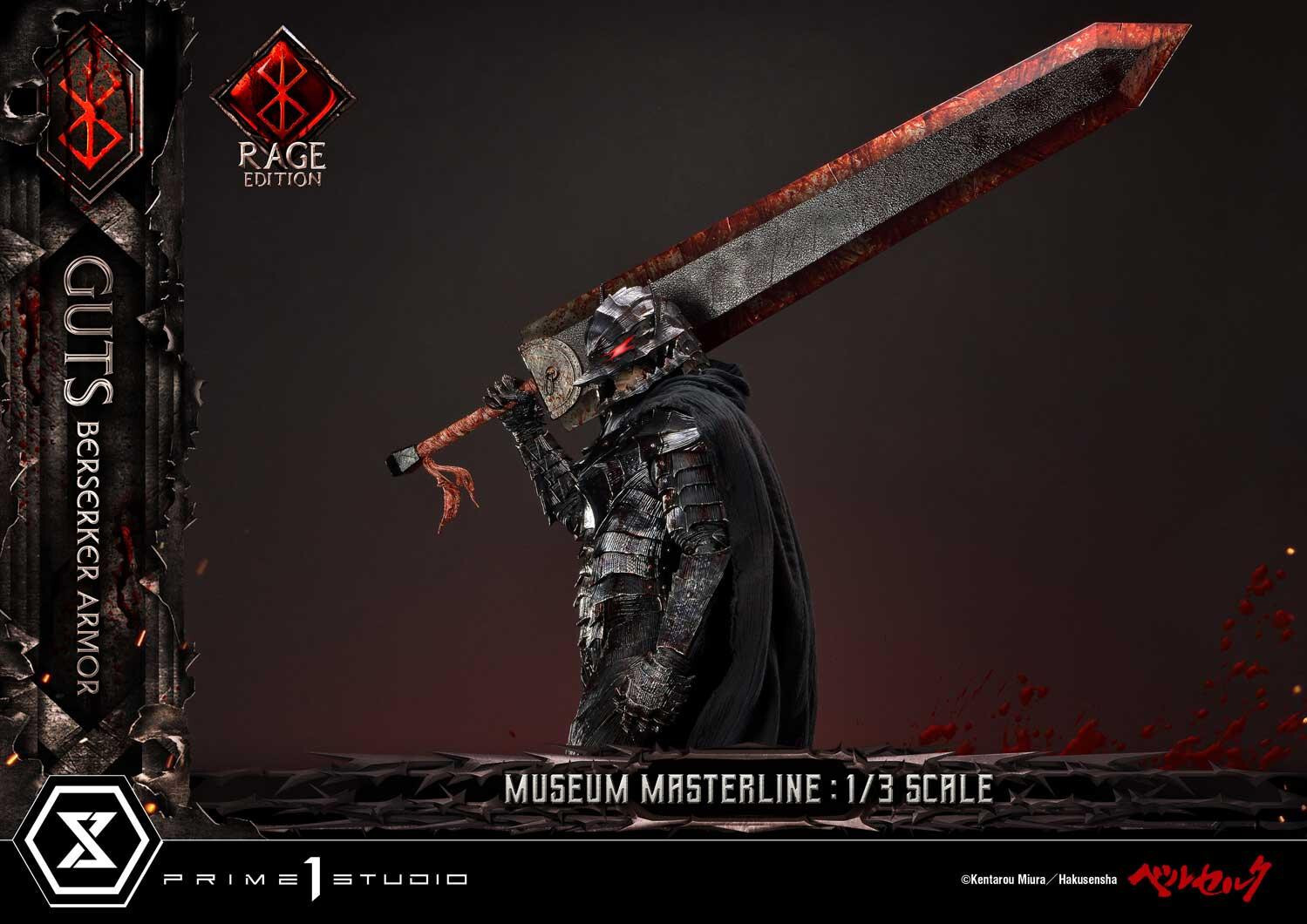 Berserk - Guts - Museum Masterline Series (MMBR-03DXS) - 1/3 - Berserker Armor, Rage Edition, DX Bonus Version (Prime 1 Studio) photo 93