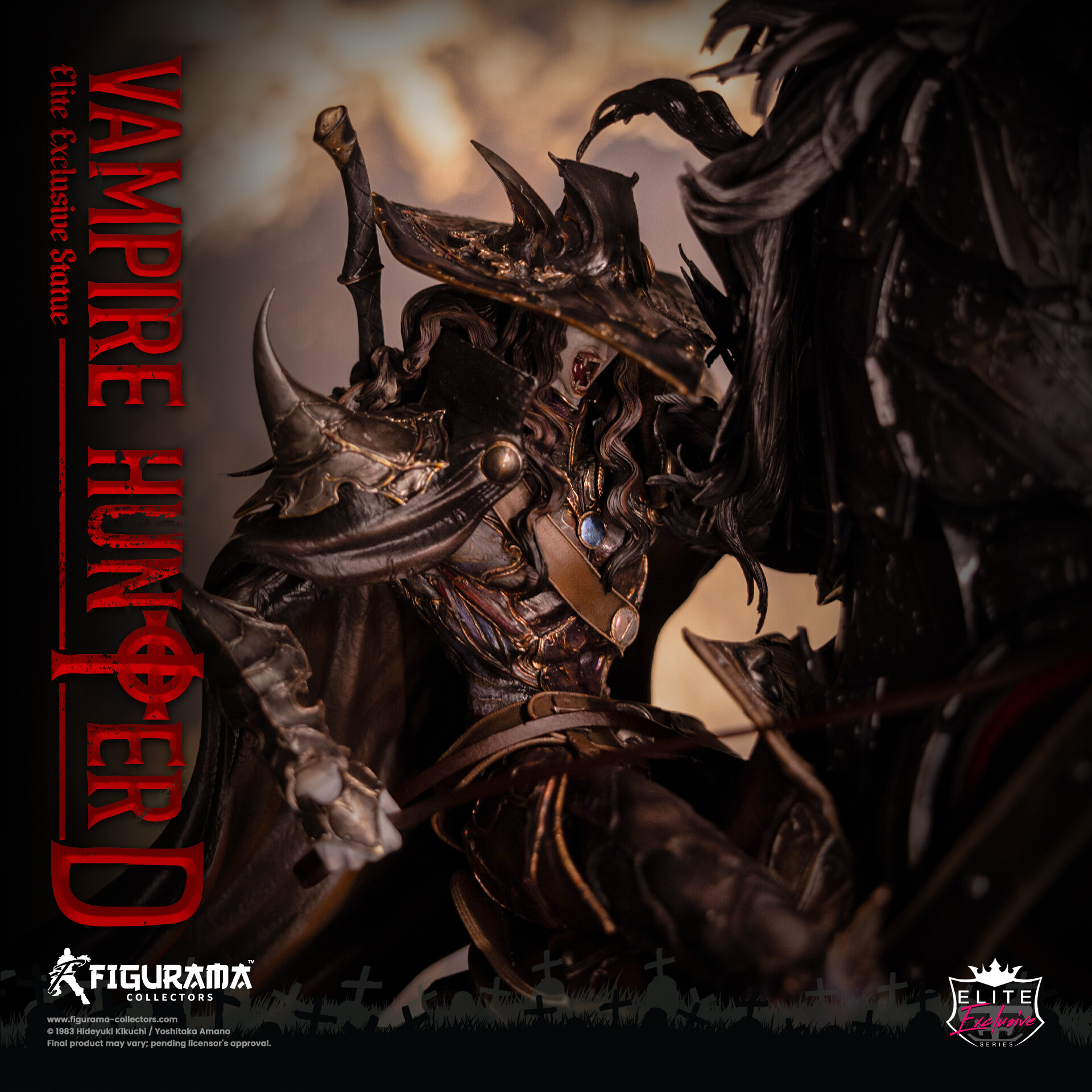 Vampire Hunter D - D - Elite Exclusive Statue - 1/6 (Figurama Collectors) photo 9