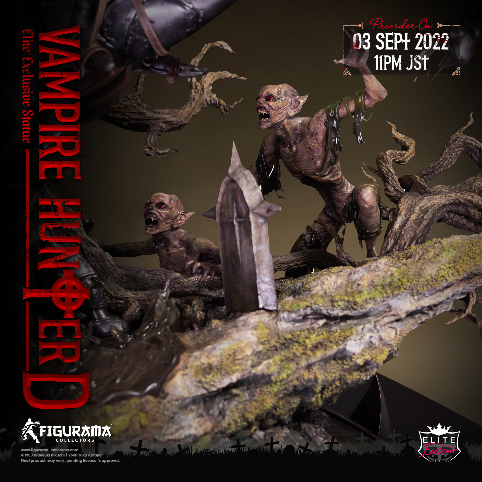 Vampire Hunter D - D - Elite Exclusive Statue - 1/6 (Figurama Collectors) photo 11