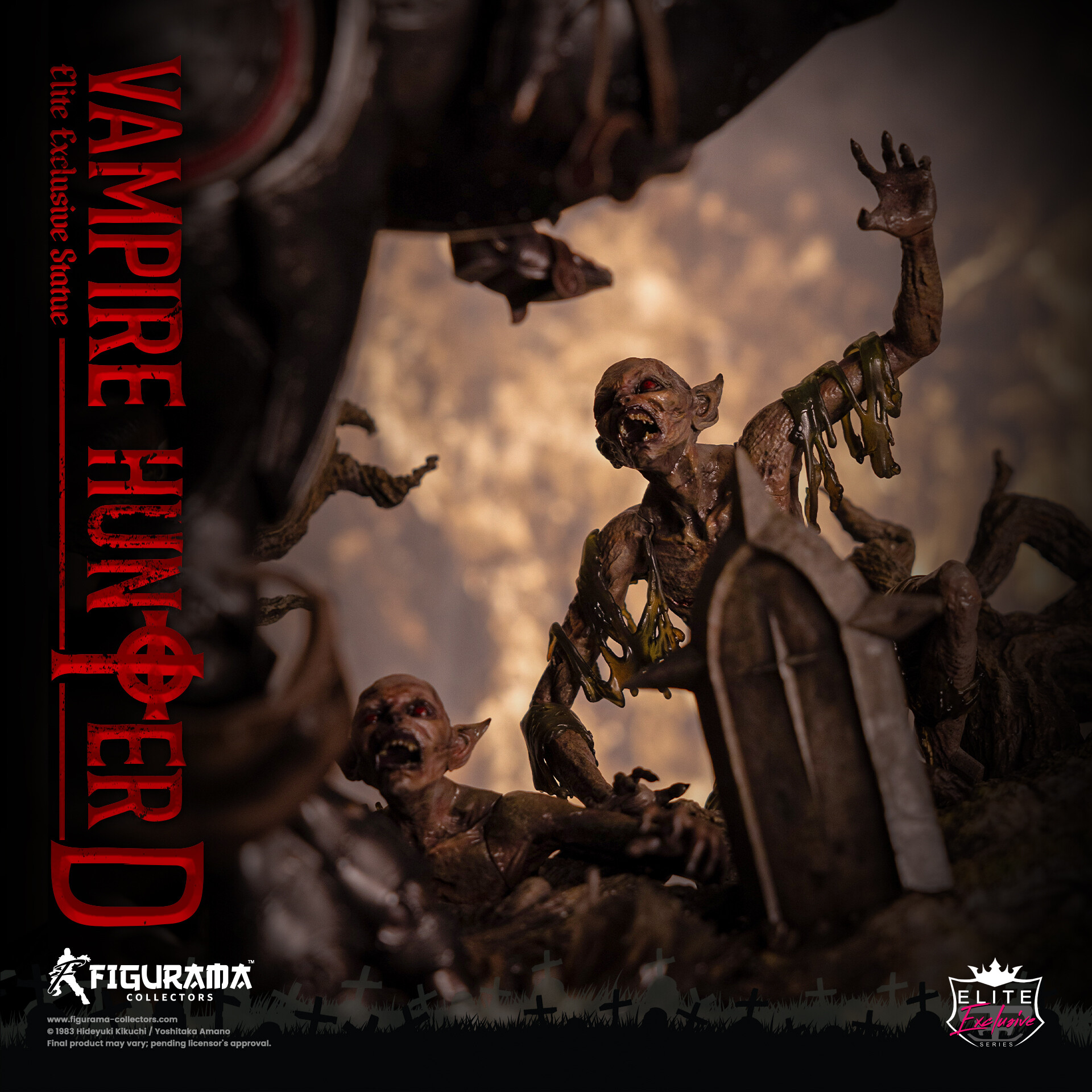 Vampire Hunter D - D - Elite Exclusive Statue - 1/6 (Figurama Collectors) photo 16