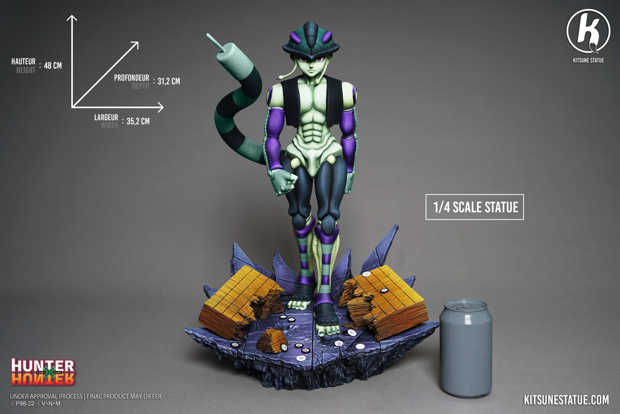 Hunter × Hunter - Meruem - 1/4 (Kitsune Statue) photo 2
