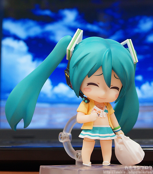 Vocaloid - Hatsune Miku - HappyKuji - HappyKuji Hatsune Miku 2013 Summer ver.  (Last Prize) - Nendoroid  (#339b) - Swimsuit ver., FamilyMart Color (Family Mart, Good Smile Company) photo 2