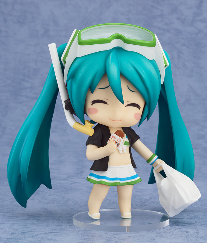 Vocaloid - Hatsune Miku - HappyKuji - HappyKuji Hatsune Miku 2013 Summer ver.  (Last Prize) - Nendoroid  (#339b) - Swimsuit ver., FamilyMart Color (Family Mart, Good Smile Company) photo 6