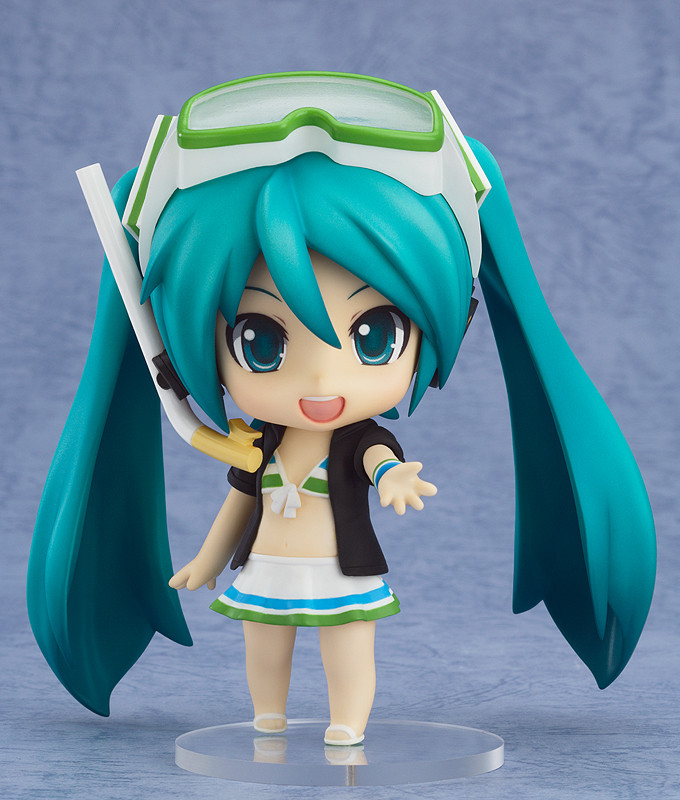 Vocaloid - Hatsune Miku - HappyKuji - HappyKuji Hatsune Miku 2013 Summer ver.  (Last Prize) - Nendoroid  (#339b) - Swimsuit ver., FamilyMart Color (Family Mart, Good Smile Company) photo 7