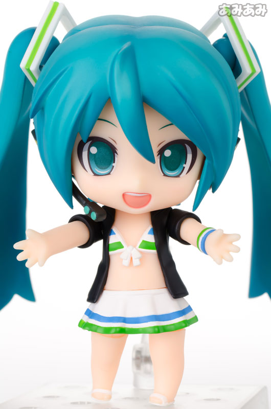 Vocaloid - Hatsune Miku - HappyKuji - HappyKuji Hatsune Miku 2013 Summer ver.  (Last Prize) - Nendoroid  (#339b) - Swimsuit ver., FamilyMart Color (Family Mart, Good Smile Company) photo 8