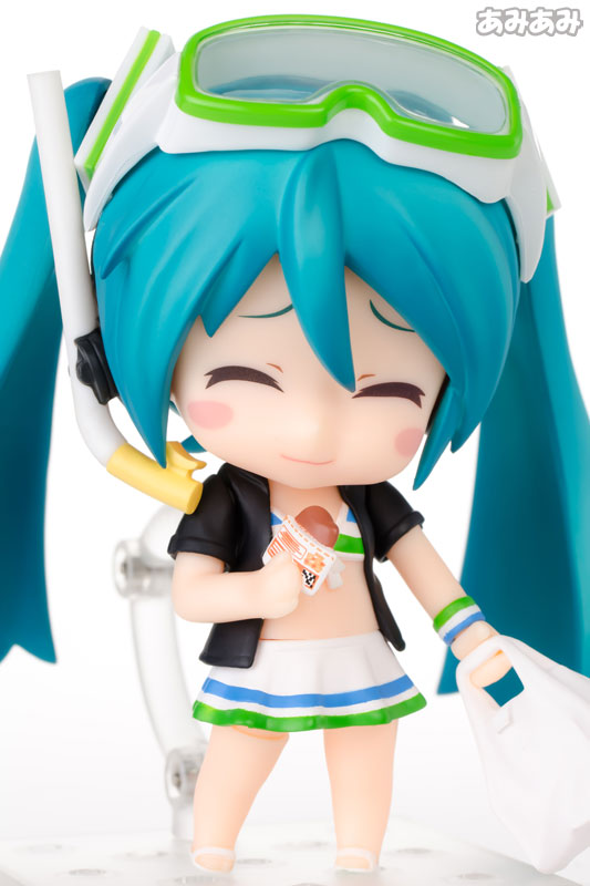 Vocaloid - Hatsune Miku - HappyKuji - HappyKuji Hatsune Miku 2013 Summer ver.  (Last Prize) - Nendoroid  (#339b) - Swimsuit ver., FamilyMart Color (Family Mart, Good Smile Company) photo 9