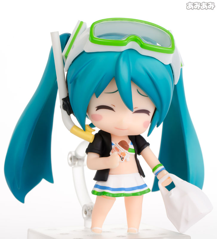 Vocaloid - Hatsune Miku - HappyKuji - HappyKuji Hatsune Miku 2013 Summer ver.  (Last Prize) - Nendoroid  (#339b) - Swimsuit ver., FamilyMart Color (Family Mart, Good Smile Company) photo 10