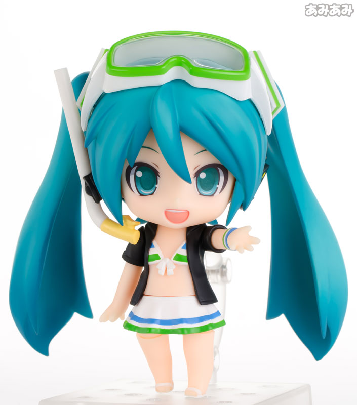 Vocaloid - Hatsune Miku - HappyKuji - HappyKuji Hatsune Miku 2013 Summer ver.  (Last Prize) - Nendoroid  (#339b) - Swimsuit ver., FamilyMart Color (Family Mart, Good Smile Company) photo 12