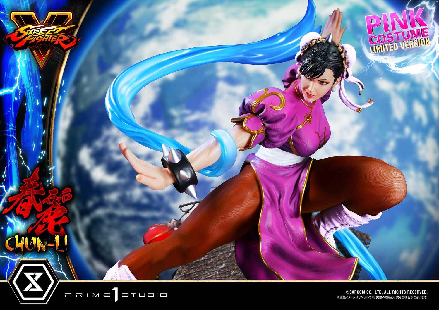 Street Fighter V - Chun-Li - Premium Masterline (PMSFV-03LM) - 1/4 - Pink Costume, Limited Version (Prime 1 Studio) photo 2