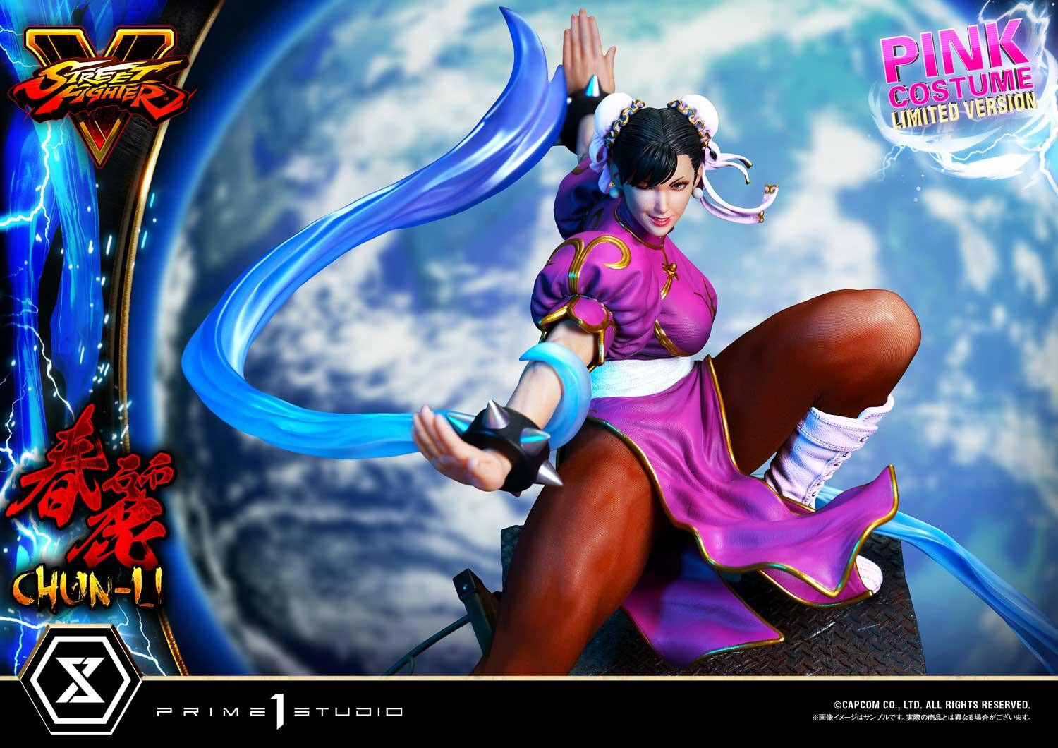 Street Fighter V - Chun-Li - Premium Masterline (PMSFV-03LM) - 1/4 - Pink Costume, Limited Version (Prime 1 Studio) photo 23