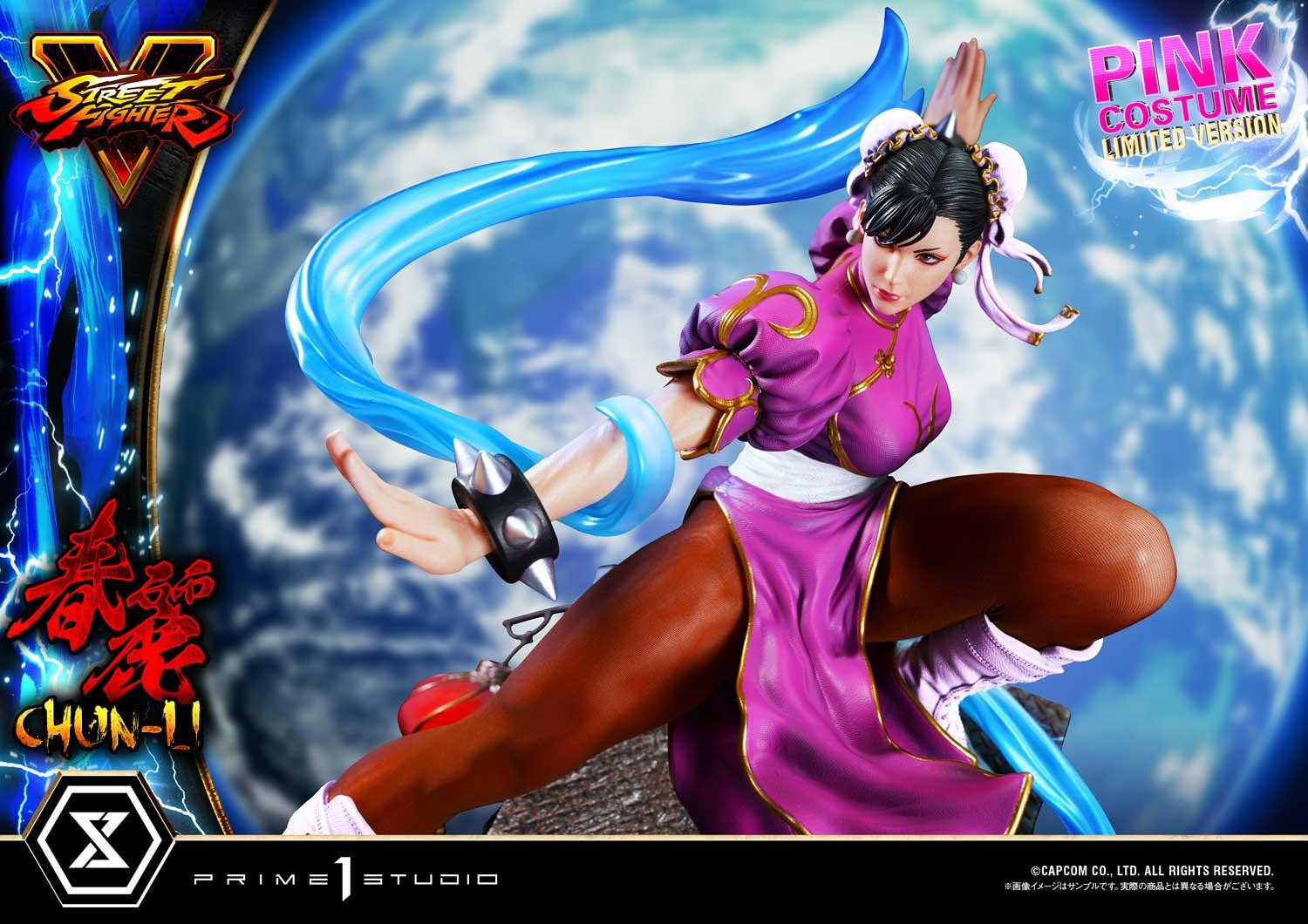 Street Fighter V - Chun-Li - Premium Masterline (PMSFV-03LM) - 1/4 - Pink Costume, Limited Version (Prime 1 Studio) photo 25