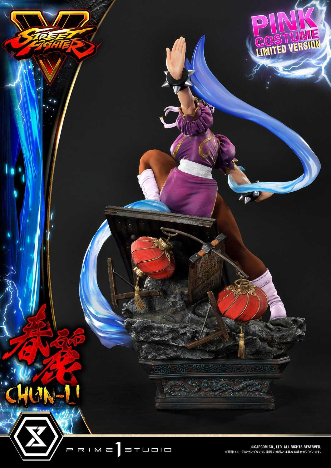 Street Fighter V - Chun-Li - Premium Masterline (PMSFV-03LM) - 1/4 - Pink Costume, Limited Version (Prime 1 Studio) photo 27