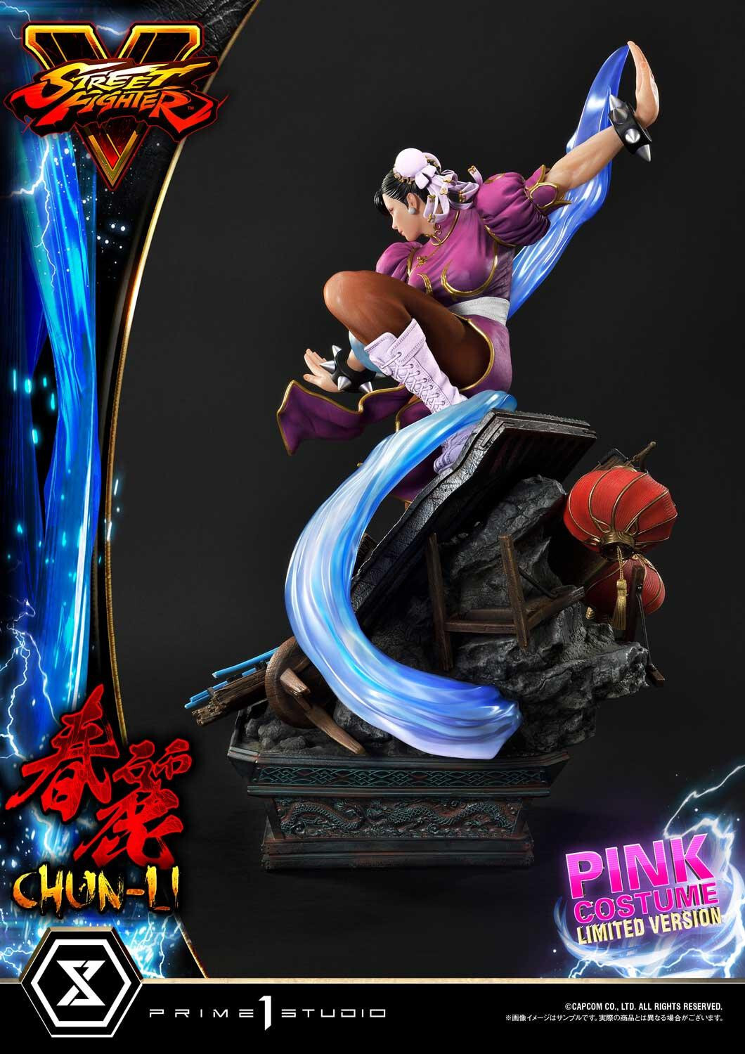 Street Fighter V - Chun-Li - Premium Masterline (PMSFV-03LM) - 1/4 - Pink Costume, Limited Version (Prime 1 Studio) photo 28