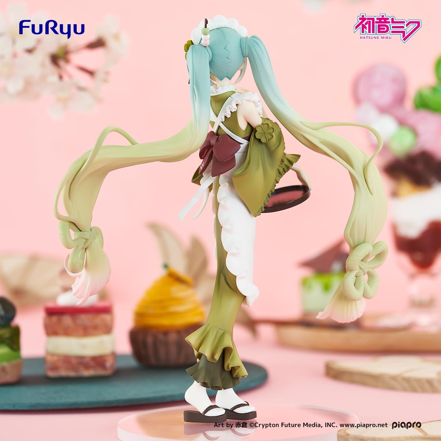 Piapro Characters - Hatsune Miku - Exc∞d Creative - Sweet Sweets - Matcha Parfait (FuRyu) photo 4