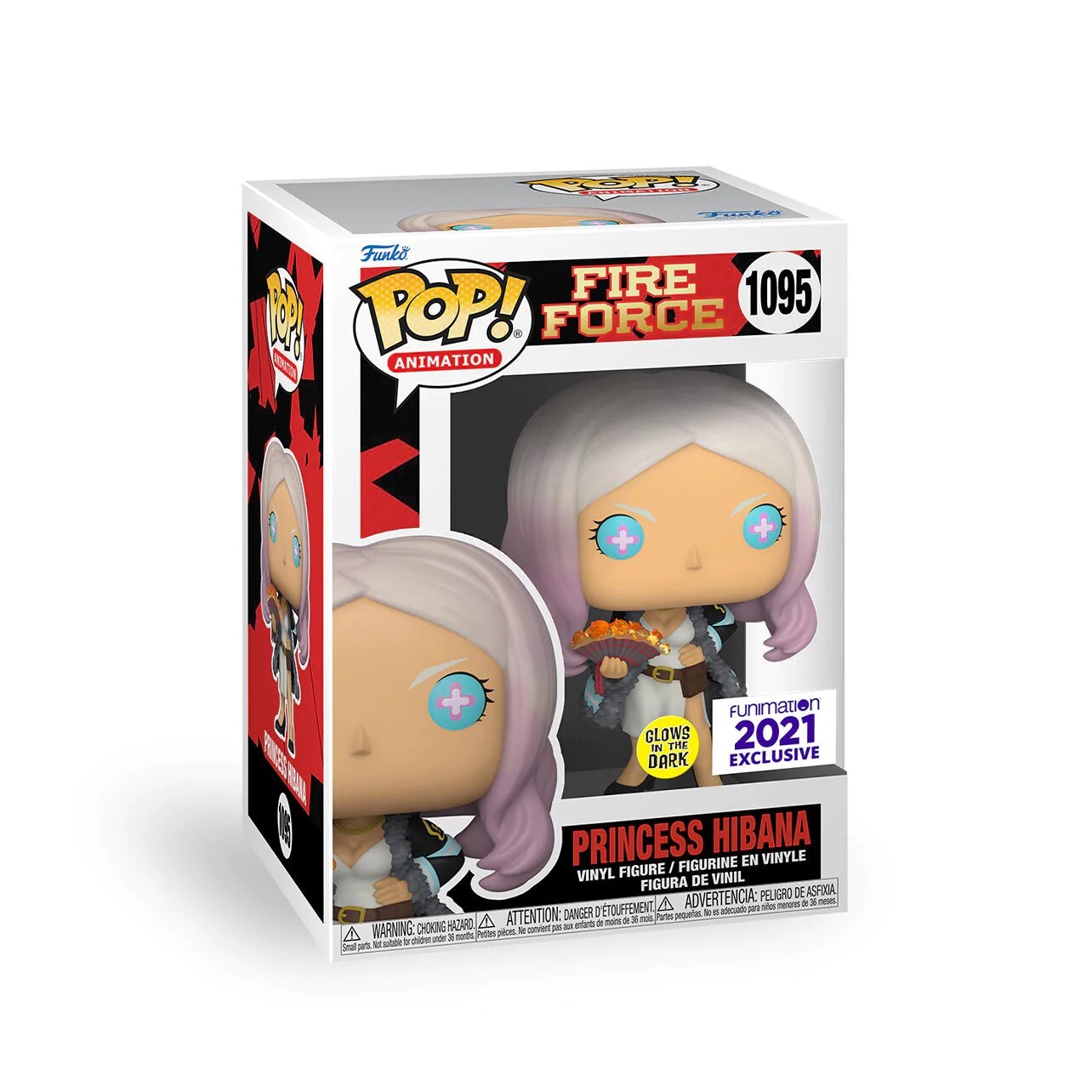 Enn Enn no Shouboutai - Hibana - POP! Animation  (1095) - POP! Vinyl - Glow in the Dark (Crunchyroll, Funko Toys) photo 2