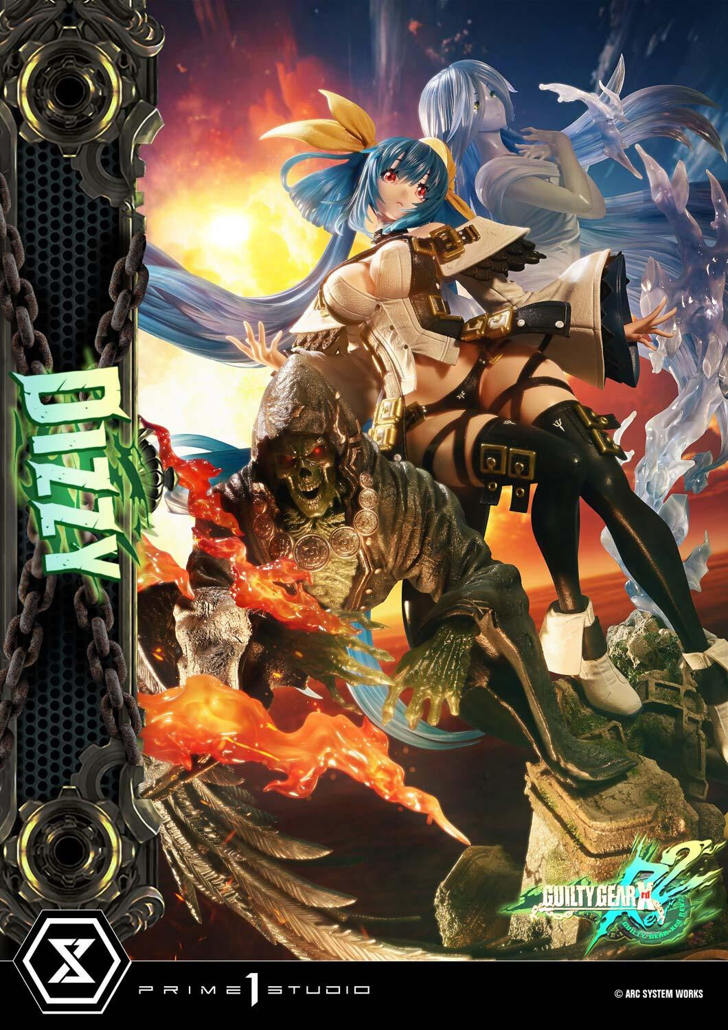 Guilty Gear Xrd Rev 2 - Dizzy - Necro - Undine - Ultimate Premium Masterline (UPMGG-01) - 1/4 (Prime 1 Studio) photo 34