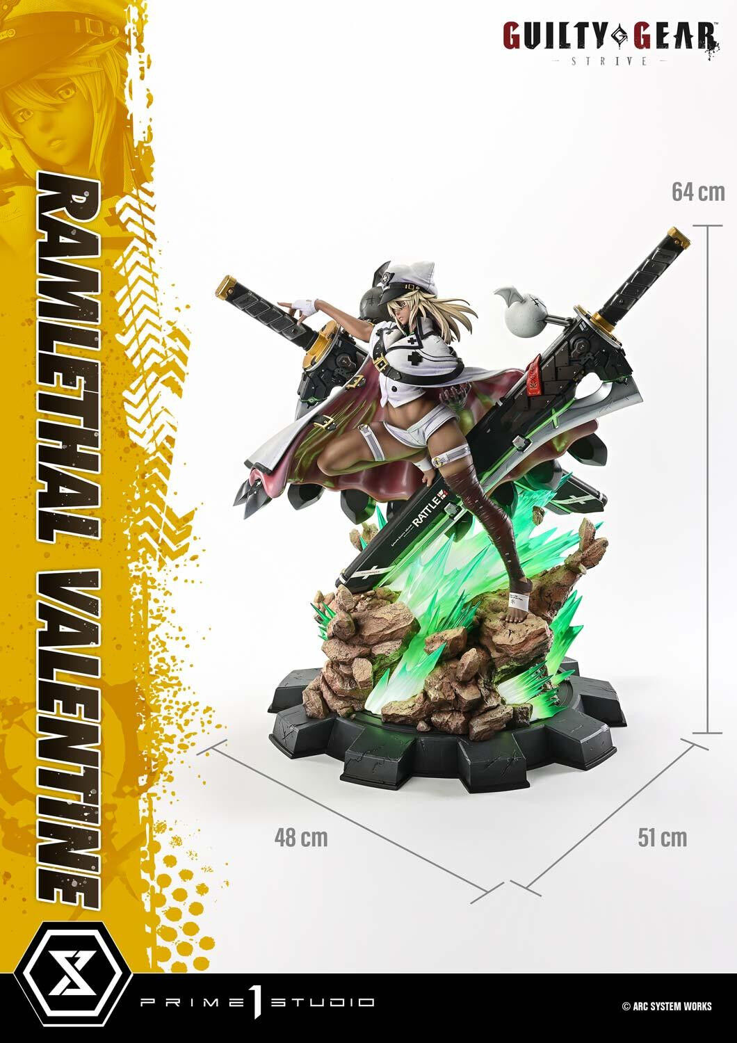 Guilty Gear -Strive- - Ramlethal Valentine - Ultimate Premium Masterline  (UPMGG-02) - 1/4 (Prime 1 Studio) photo 33