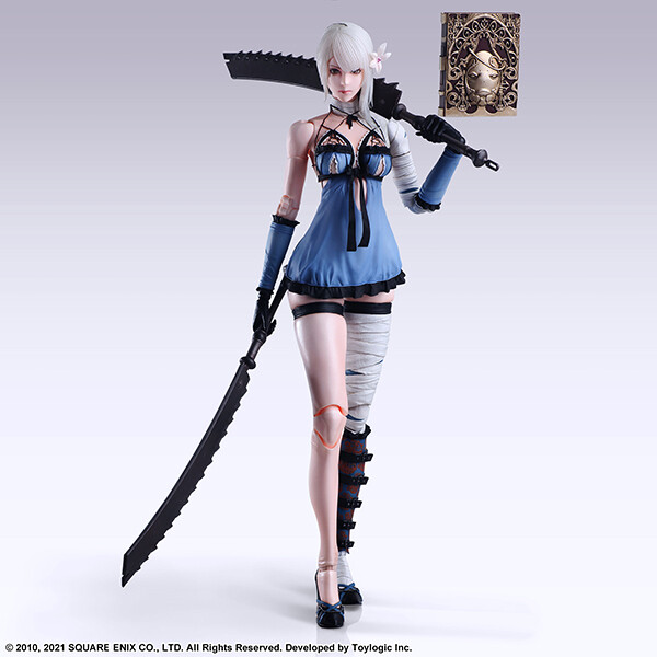 NieR Replicant ver.1.22474487139... - Kaine - Shiro no Sho - Play Arts Kai (Square Enix) photo 2