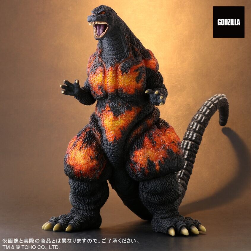 Gojira vs. Destoroyah - Burning Gojira - Toho 30cm Series - Burning Clear Ver. (Plex, X-Plus)