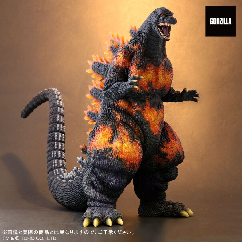 Gojira vs. Destoroyah - Burning Gojira - Toho 30cm Series - Burning Clear Ver. (Plex, X-Plus) photo 2
